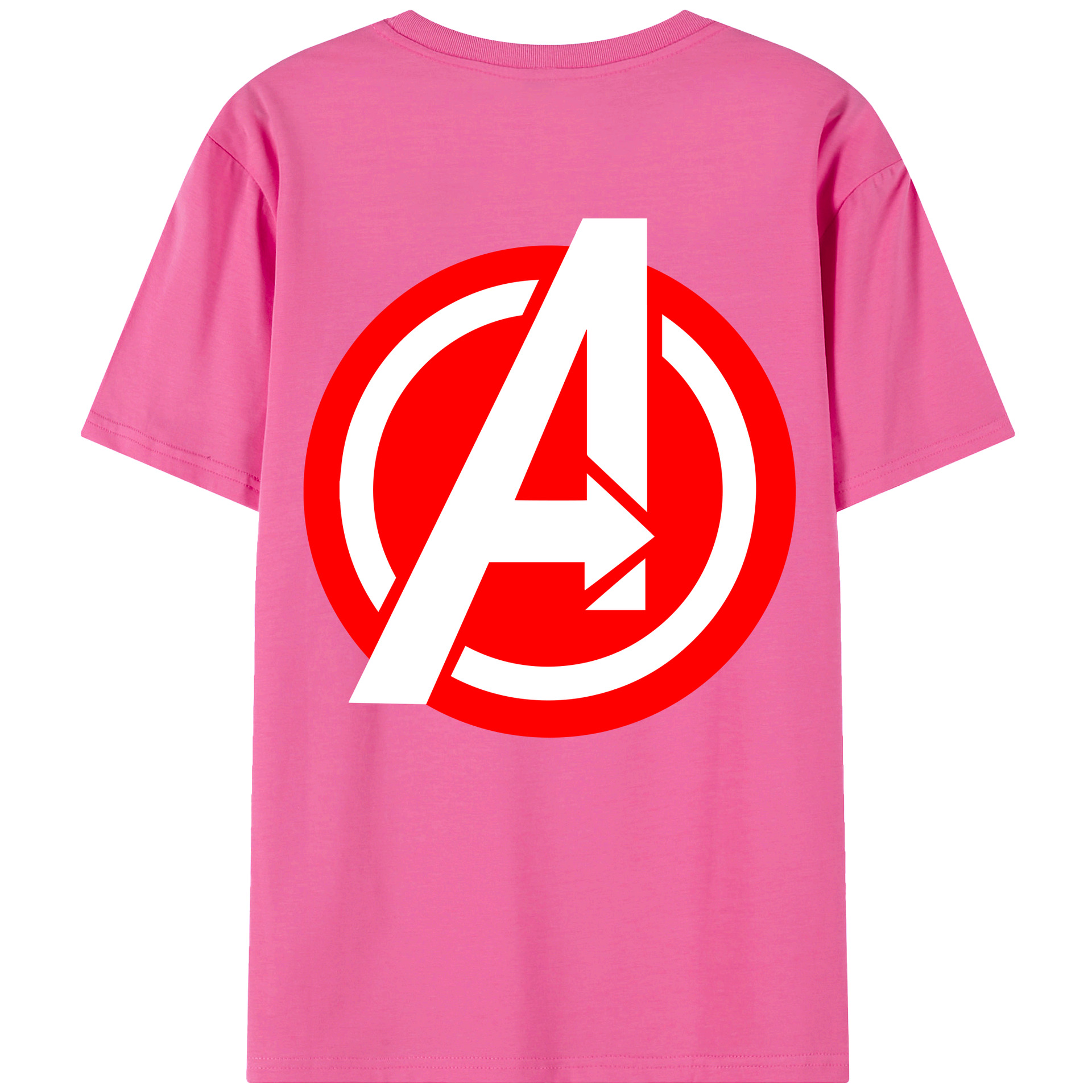 （画像用） アベンジャーズ The Avengers レディース半袖Tシャツ(バックプリント)